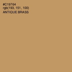 #C19764 - Antique Brass Color Image